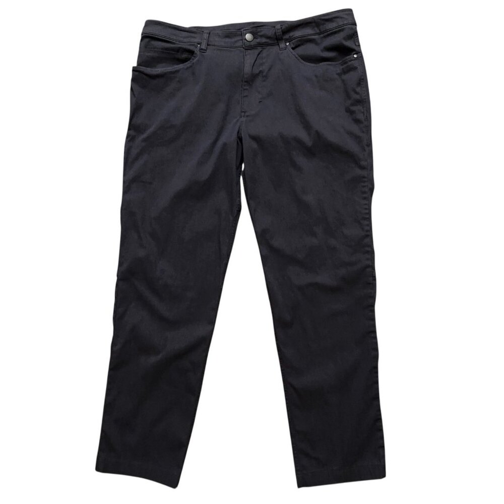 Lululemon ABC Pants Mens Size 33 Classic Fit 5-Pockets Stretch Gray